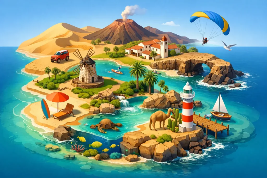 12 Top Places to Visit Fuerteventura