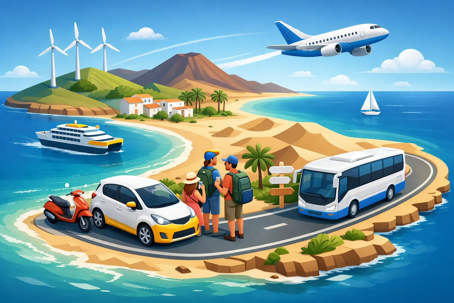 Best Way Around Fuerteventura for Easy Travel
