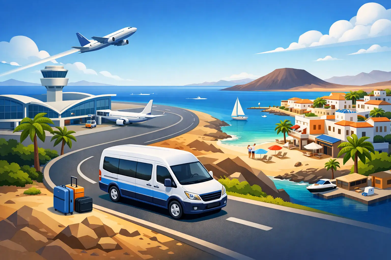 Fuerteventura Airport to Corralejo Transfer