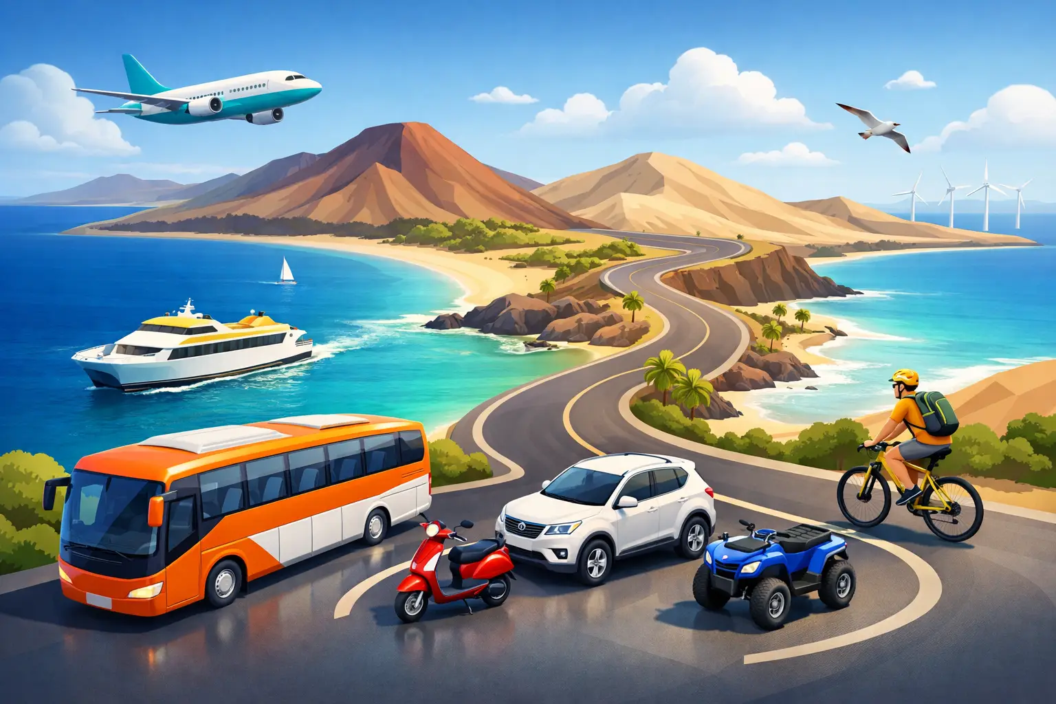 Guide to Island Day Transport in Fuerteventura