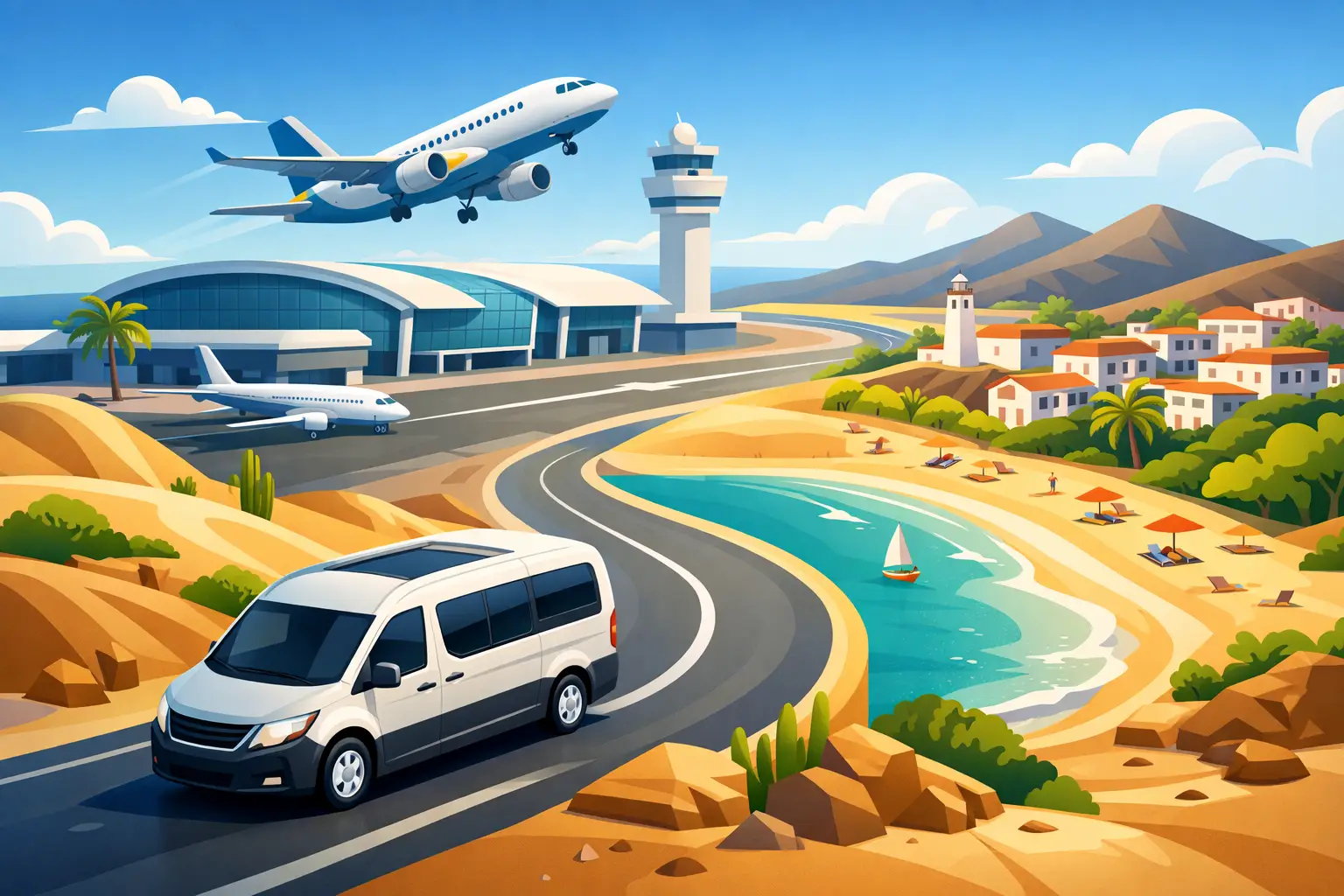 Fuerteventura Airport to Morro Jable Transfer