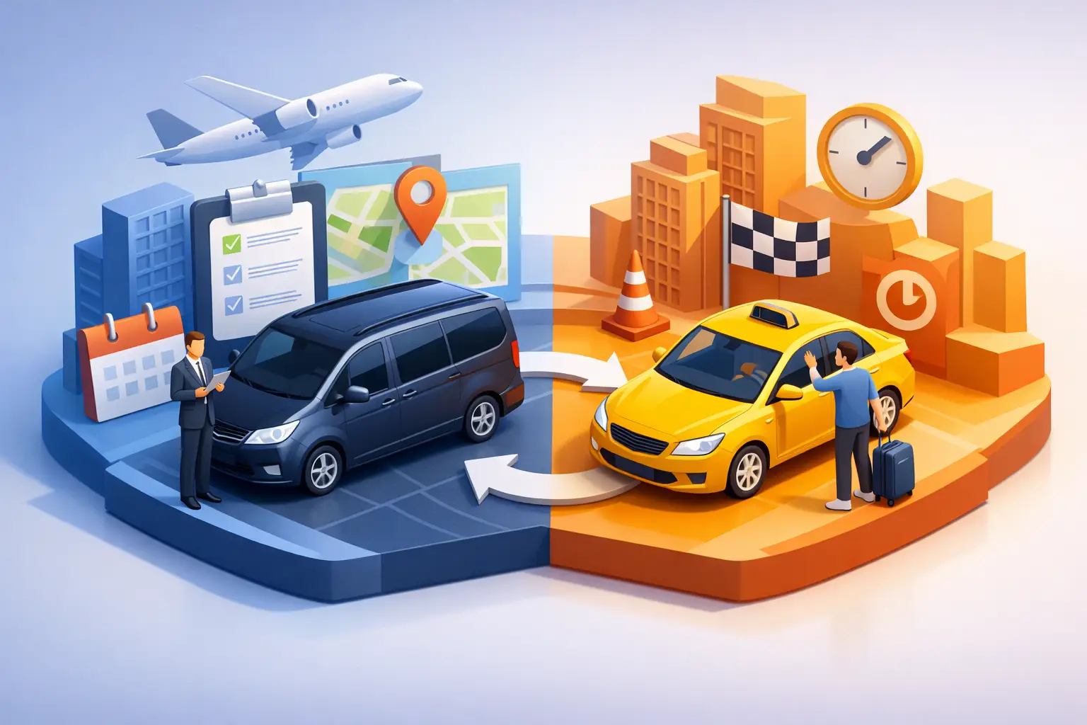 Pre Booked Transfer vs Taxi: Which Wins?