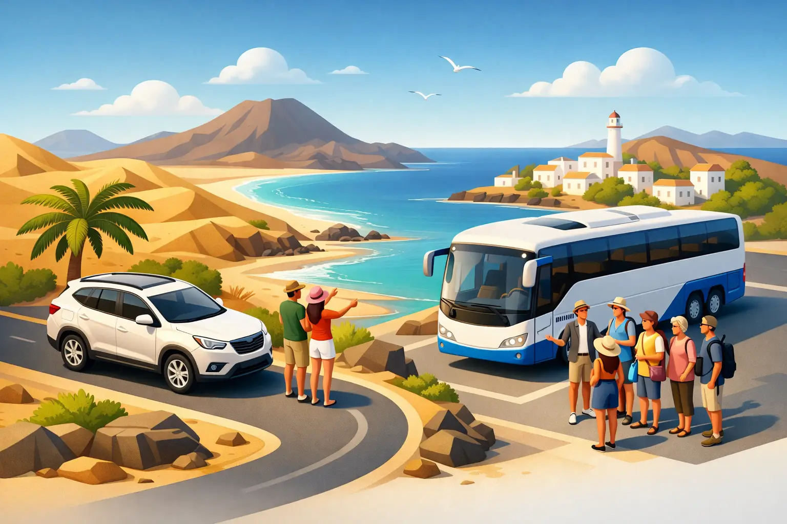 Private Tour or Coach Excursion in Fuerteventura