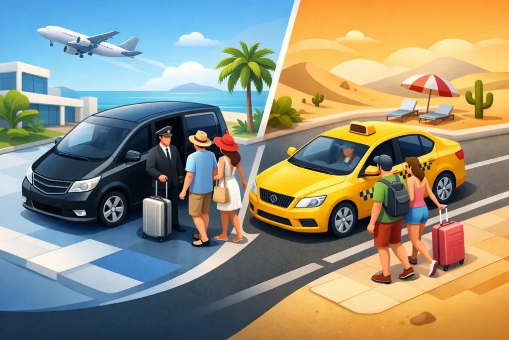 Private Transfer vs Taxi in Fuerteventura