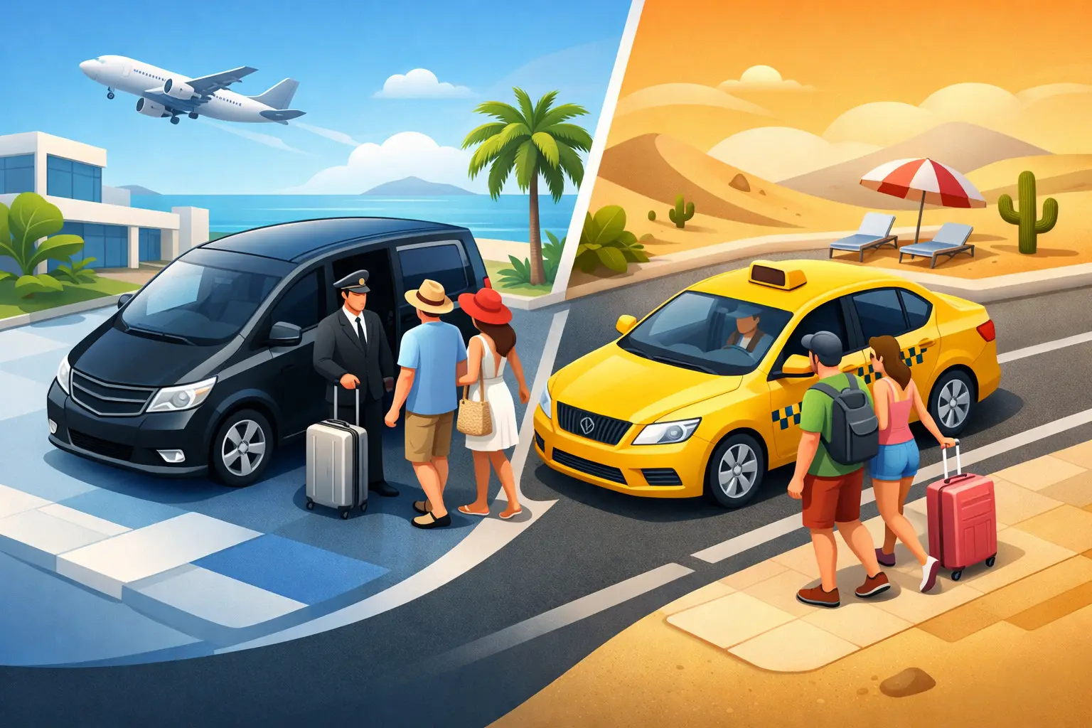 Private Transfer vs Taxi in Fuerteventura