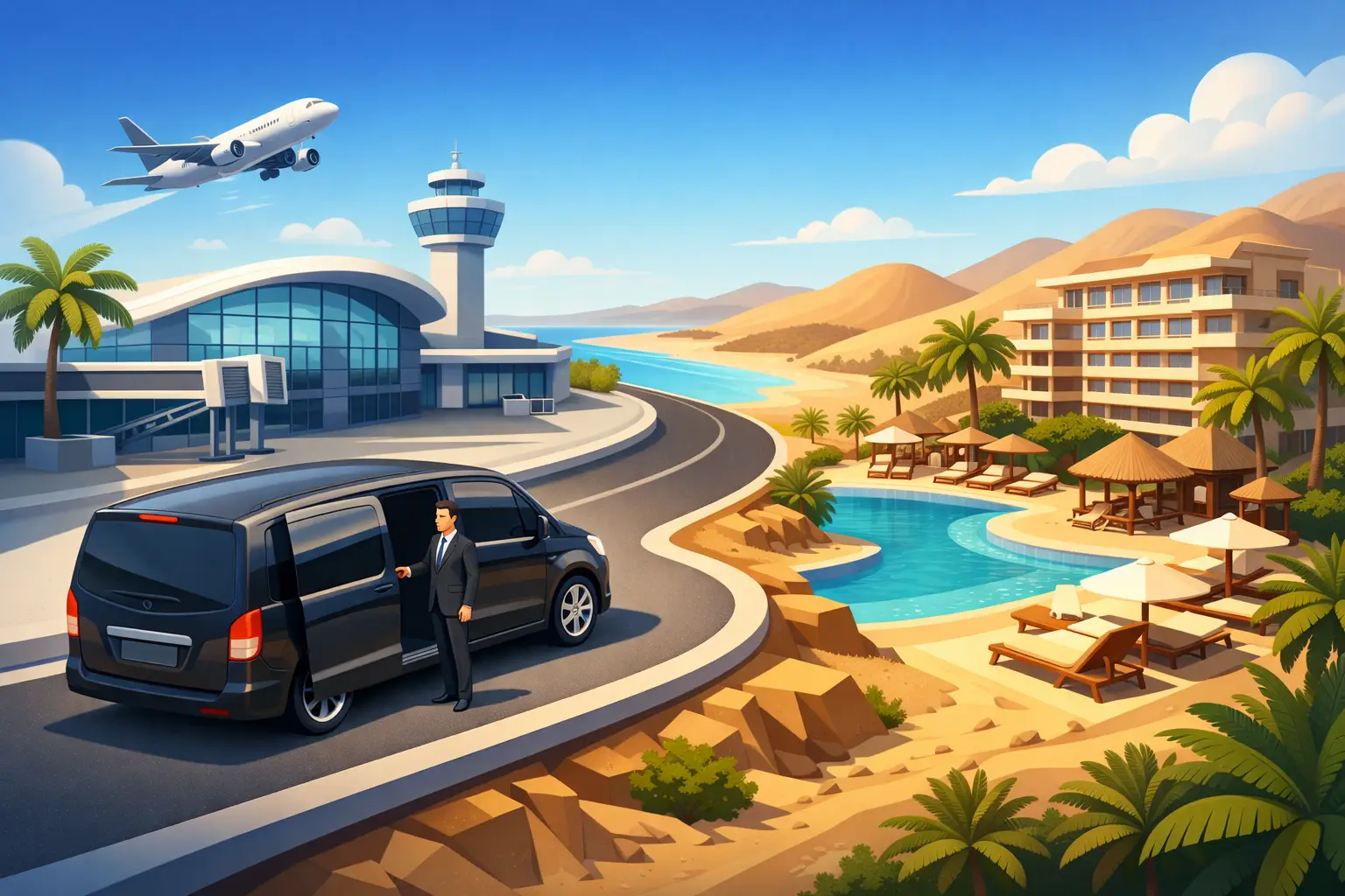 Jandia Resort Private Transfer from Fuerteventura Airport