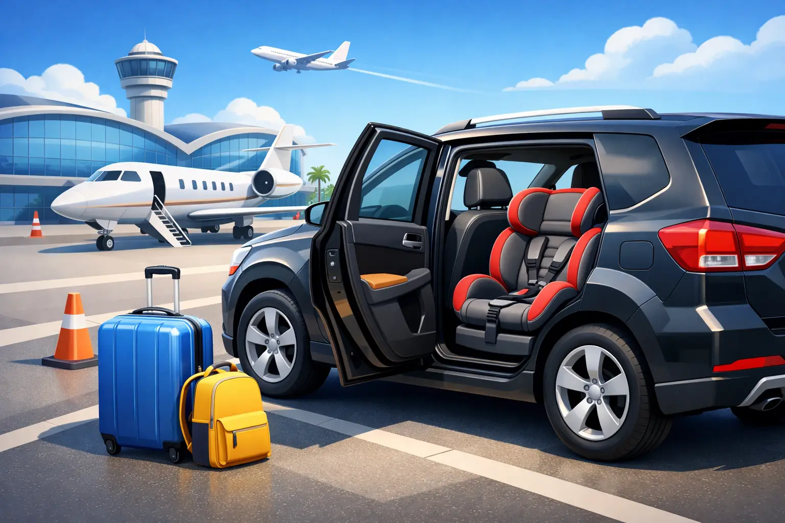 Private Airport Transfer With Child Seats