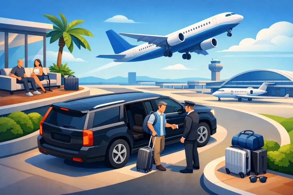 How to Arrange FUE Private Pickup Before You Fly