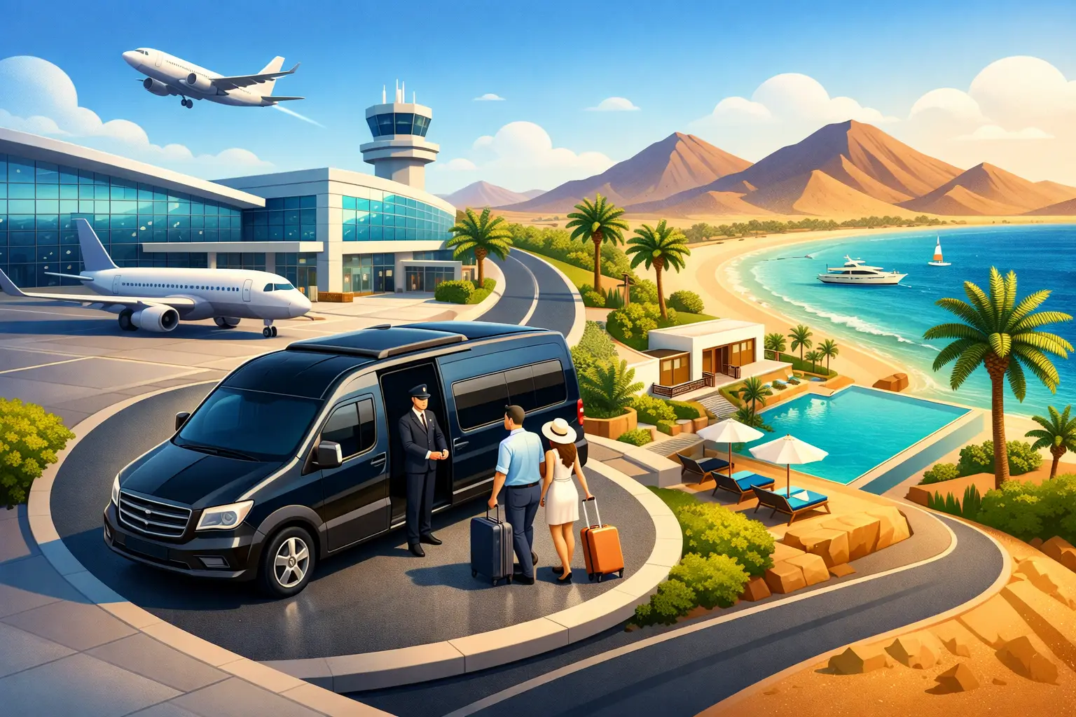VIP Airport Transfer for Fuerteventura Holidays