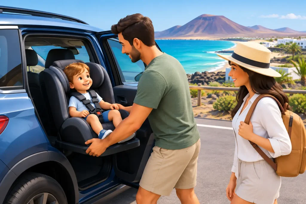 Book a Child Seat Transfer in Fuerteventura