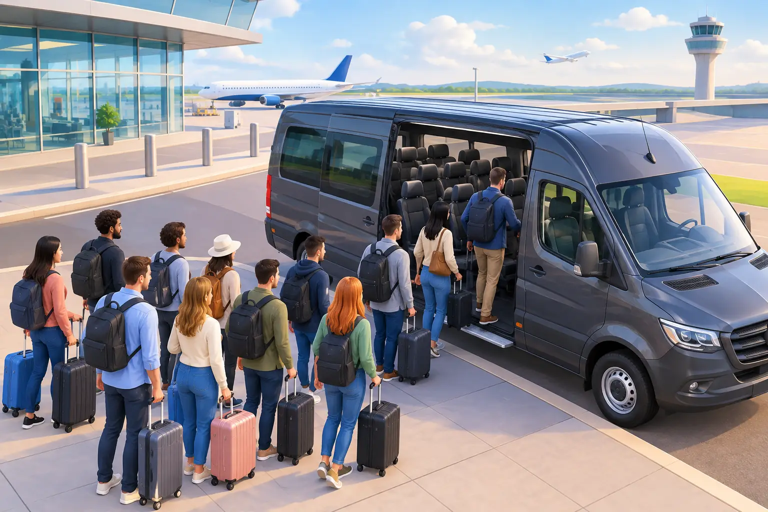 Can Airport Transfers Fit 14 Passengers?