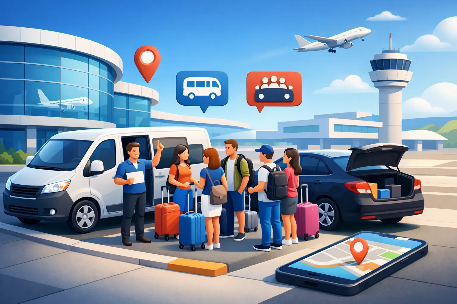 How to Organise Airport Pickup Groups Easily
