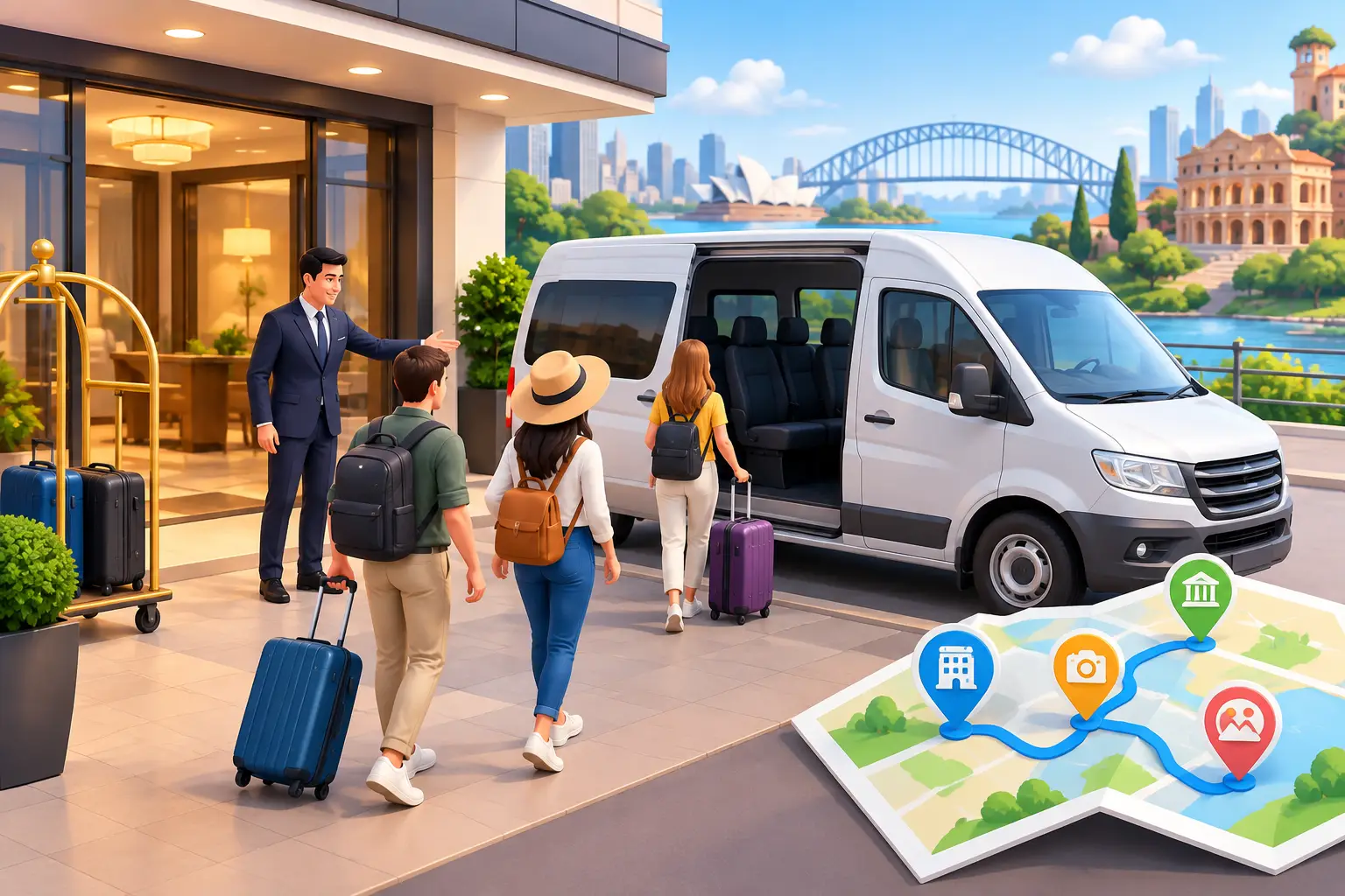 How to Schedule Hotel Pickup Sightseeing