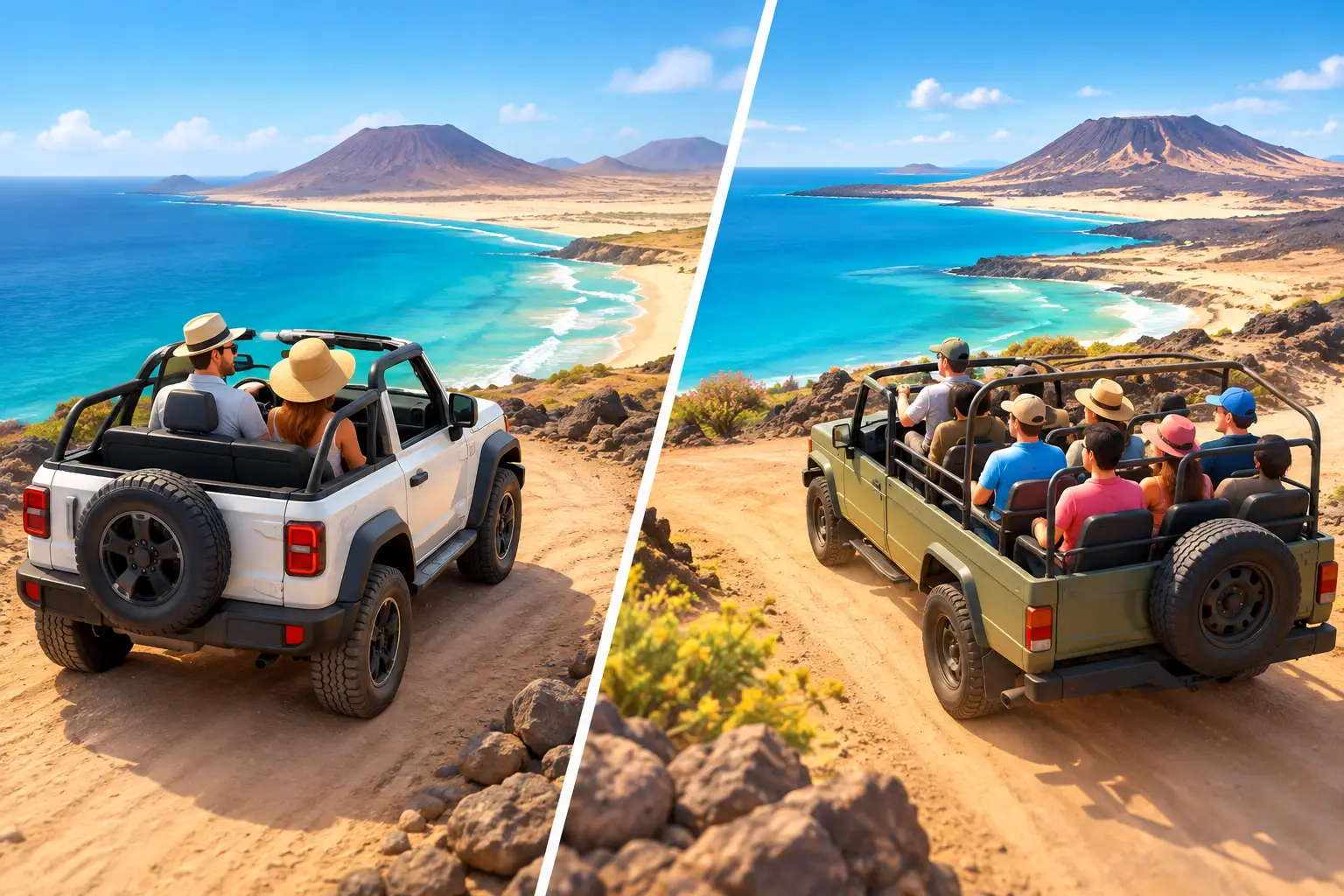 Private Versus Group Excursions in Fuerteventura