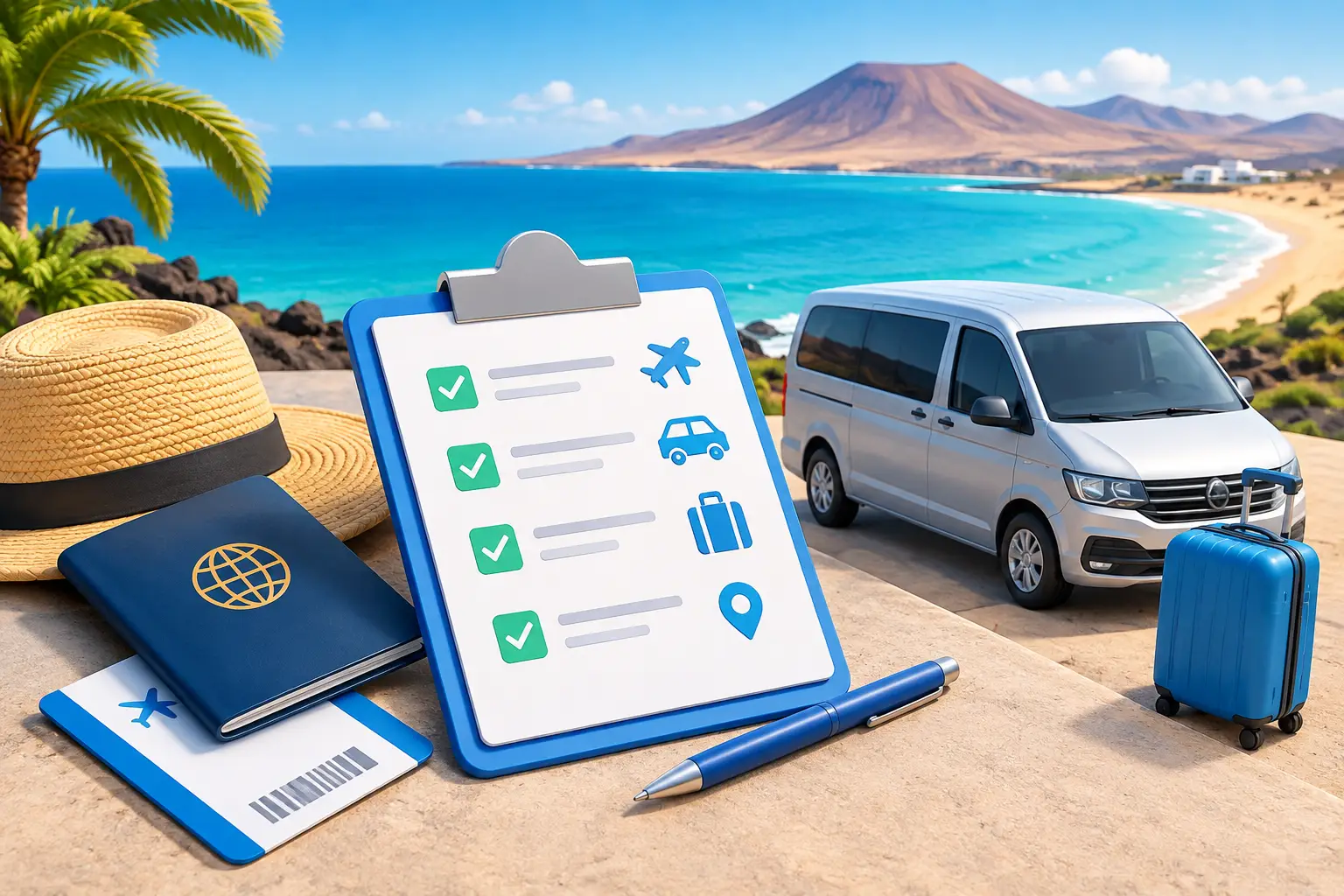 Transfer Booking Checklist for Fuerteventura